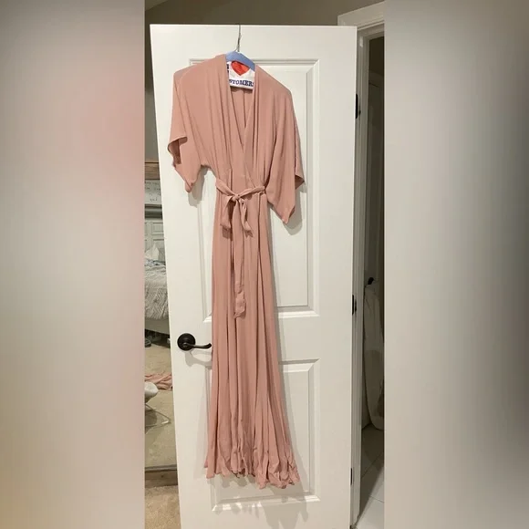 Reformation Dresses Reformation Winslow Blush Dress Size S